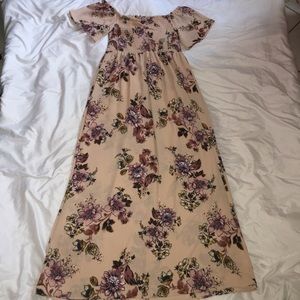 Long Floral Dress